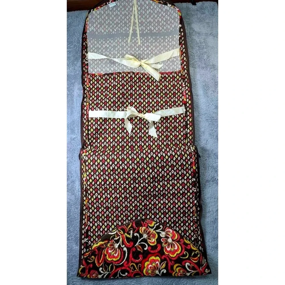 Vera Bradley ~ Quilted Cotton Hanging Garment Bag ~ Puccini Pattern ~ 48x24